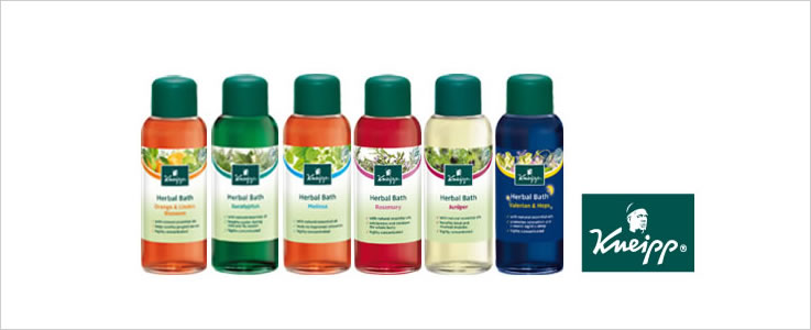 Kneipp Holistic Bath and Body Collection, Bath Oils, Bath Salts and Body Washes.