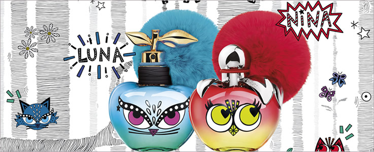 Nina Ricci Monsters Luna and Nina Perfumes