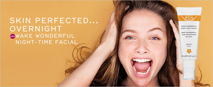 REN Wake Wonderful Night-Time Skin Care