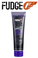 Fudge Clean Blonde Violet Toning Shampoo 300ml