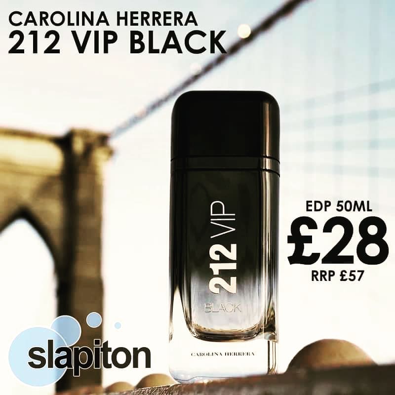 Great Offer on Carolina Herrera 212 VIP Black For Men