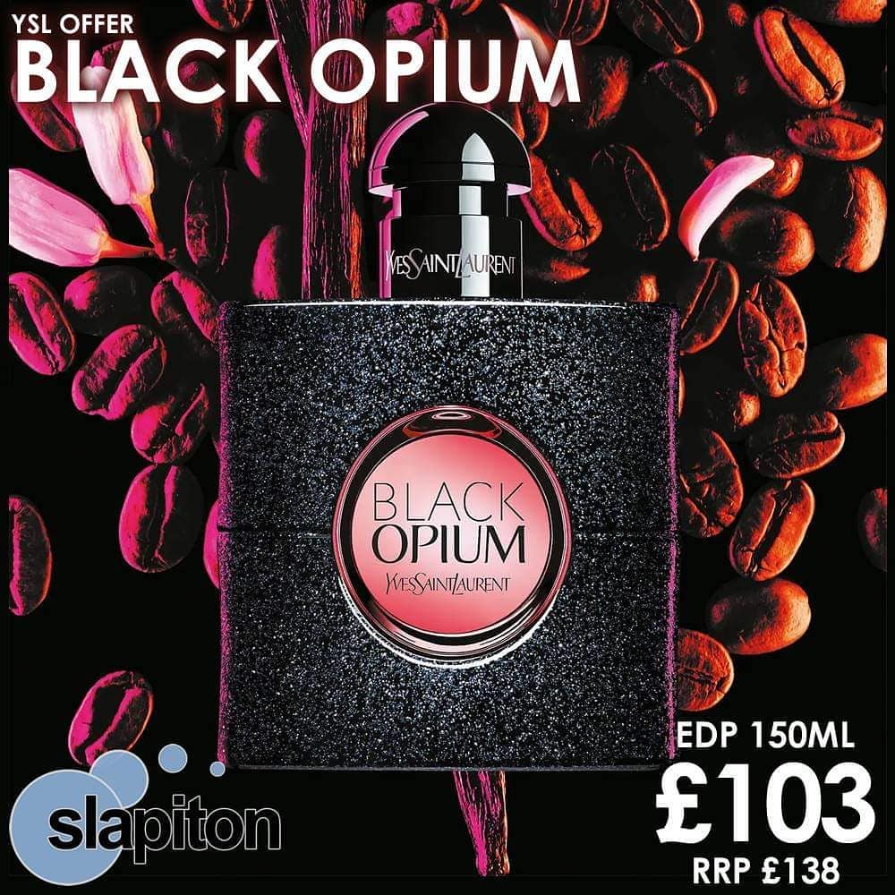 YSL Black Opium 150ml at a Bargain Price!