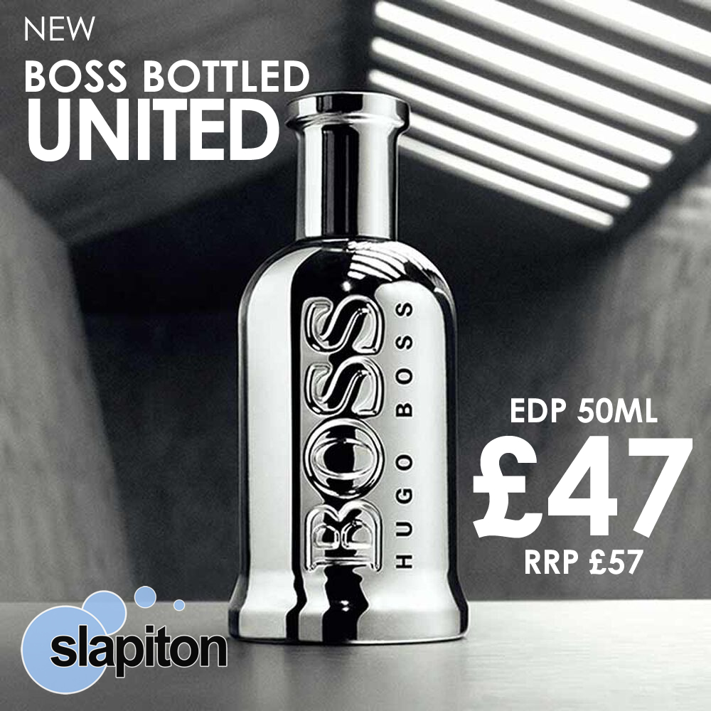 New! Boss Bottled Limited Edition Boss Bottled United