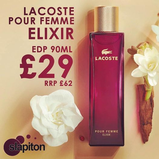 Discount on Lacoste Pour Femme Elixir Perfume