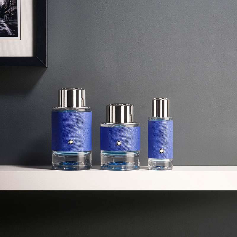 New journey for Mont Blanc Explorer with Ultra Blue EDP.