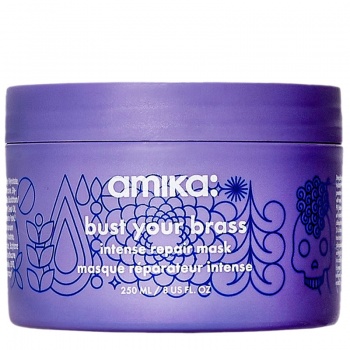 amika bust your brass intense repair mask 250ml