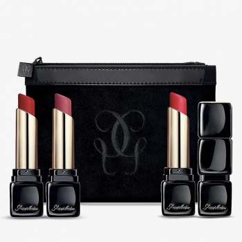 Guerlain KissKiss Tender Matte Lipstick Trio Set