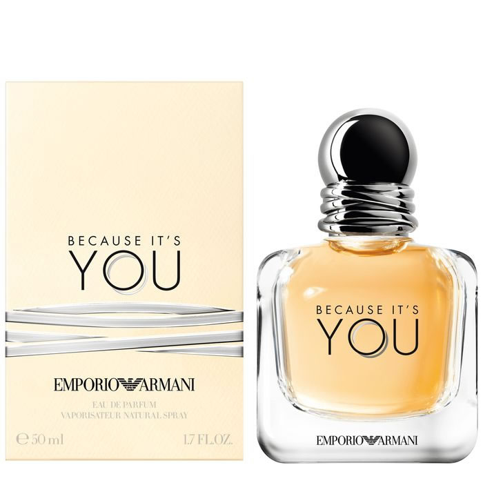 emporio armani because it's you eau de parfum 50ml