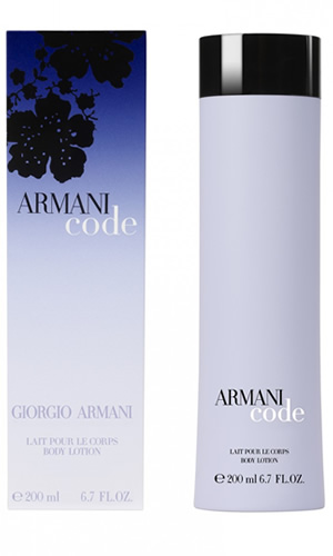 armani code femme body lotion