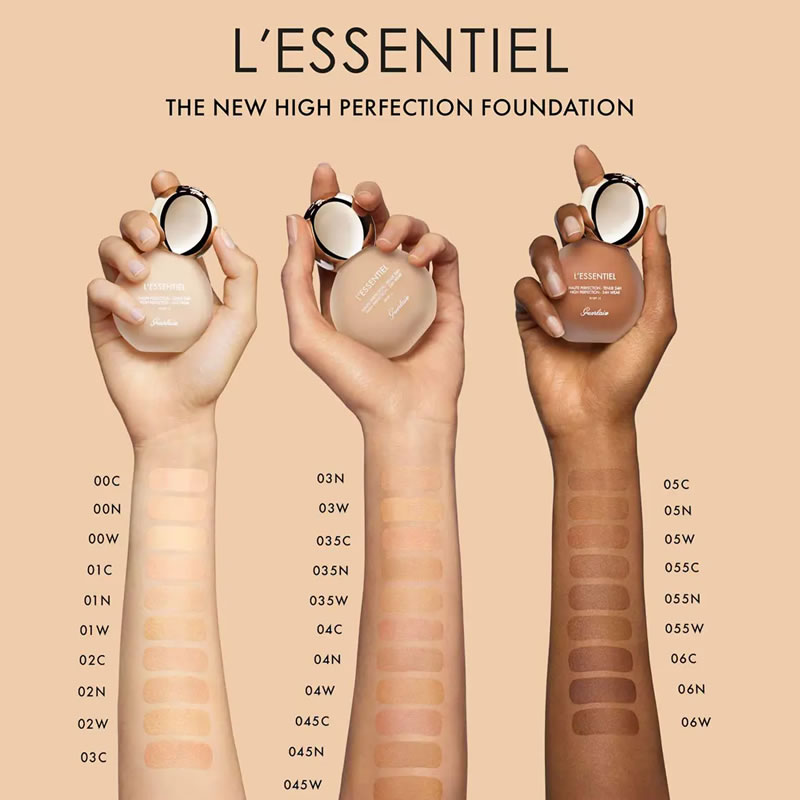 Guerlain Foundation Color Chart