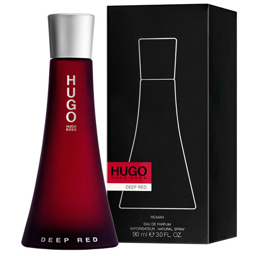 hugo boss deep red man