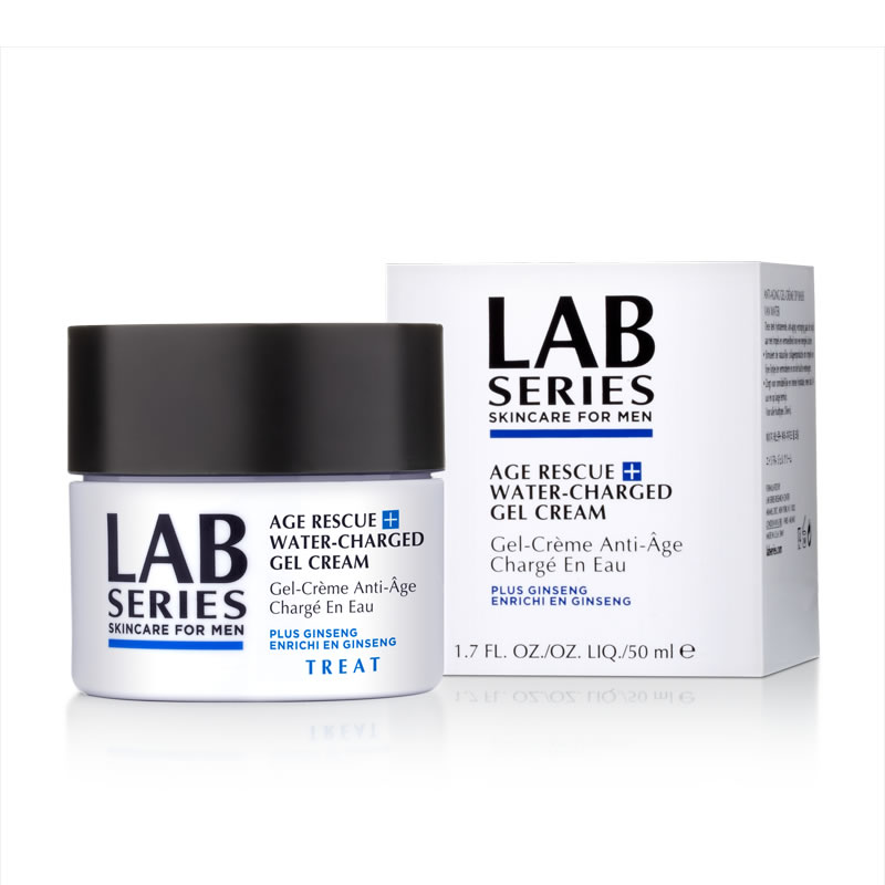 lab series age rescue water charged gel cream