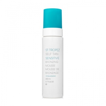 St. Tropez Self Tan Sensitive Un-Tinted Bronzing Mousse 200ml