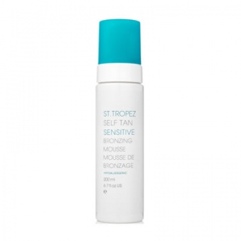 St. Tropez Self Tan Sensitive Un-Tinted Bronzing Mousse 200ml