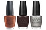OPI Classic Nail Lacquer Colours - Brown, Bronze, Silver & Gold Tones